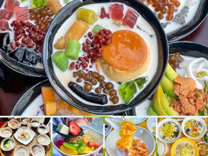 Chè là một món tráng miệng phổ biến và đa dạng của người Việt Nam.