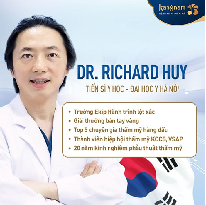 Bác sĩ Richard Huy có trên 20 năm kinh nghiệm phẫu thuật thẩm mỹ