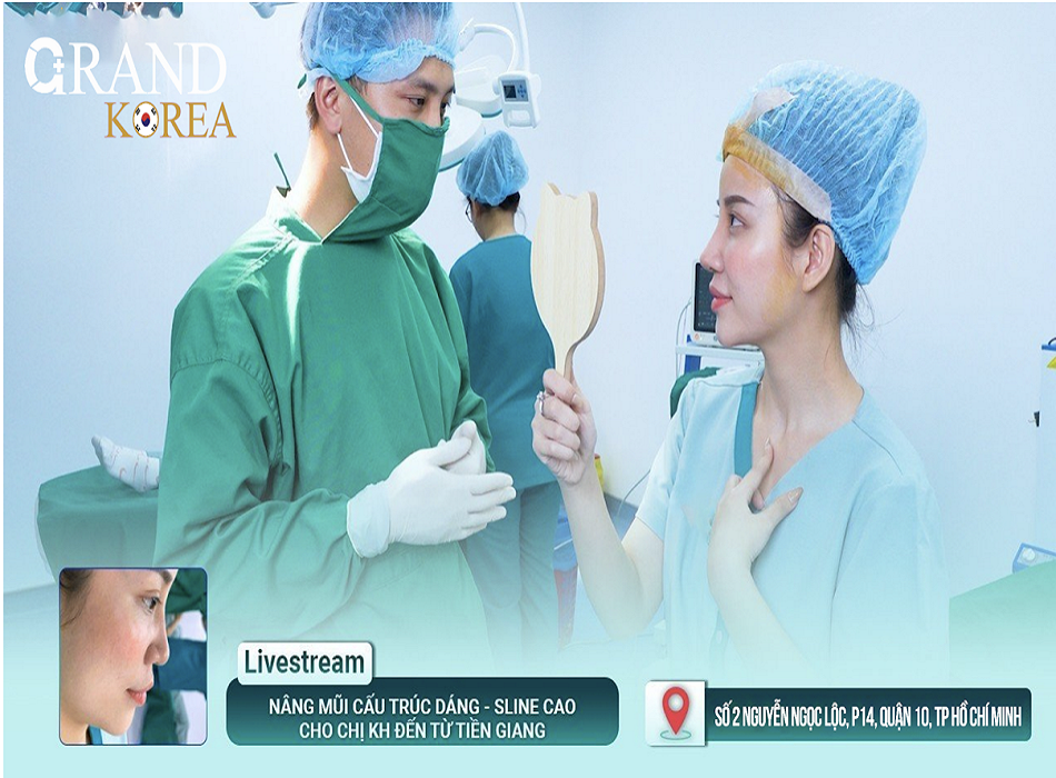 Khách hàng vô cùng hài lòng khi nâng mũi tại Grand Korea