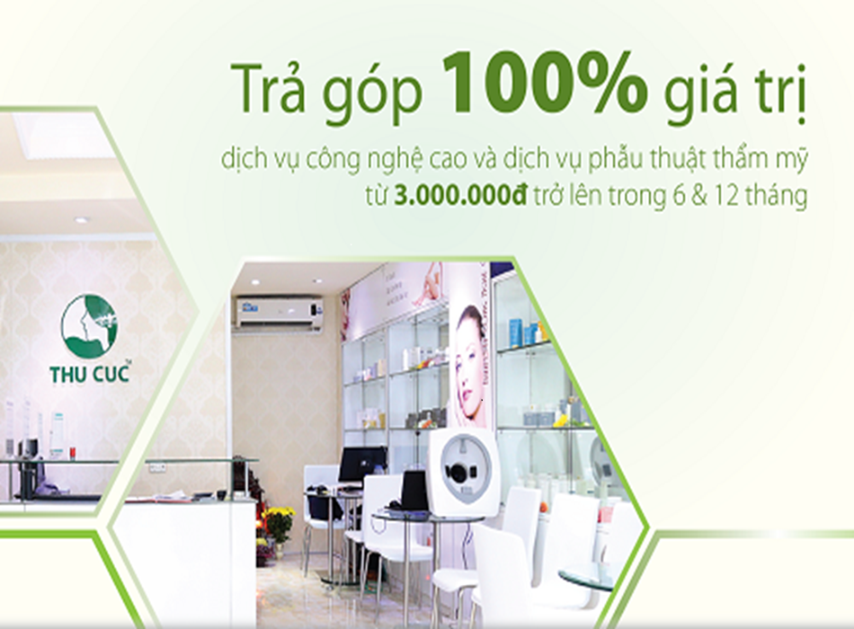Chương trình nâng mũi trả góp 0% tại Thu Cúc