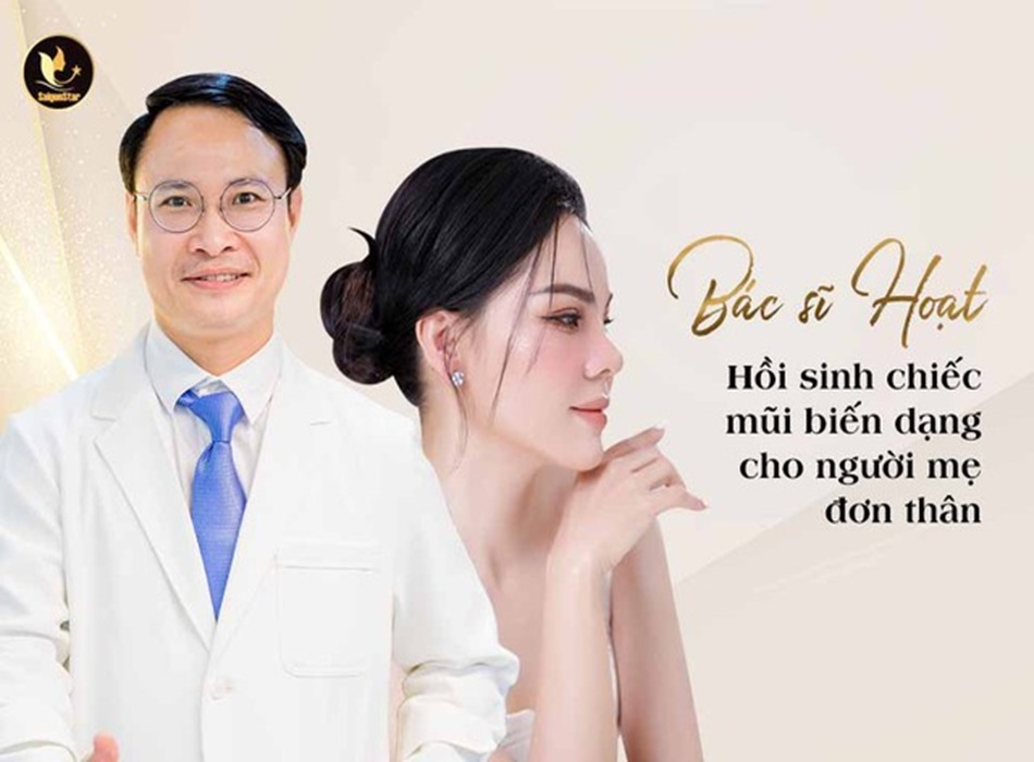 Bác sĩ Nguyễn Hữu Hoạt – Bàn tay vàng trong lĩnh vực nâng mũi và sửa mũi hỏng