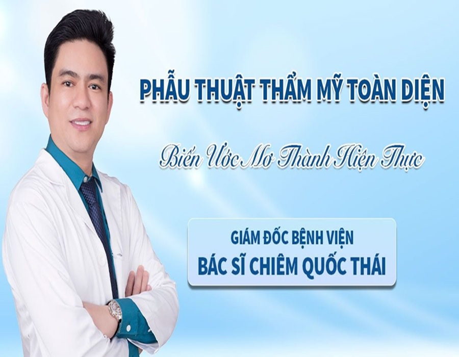 Bác sĩ Chiêm Quốc Thái nổi tiếng với việc nâng mũi cho nhiều hoa hậu và được khách hàng việt kiều yêu thích