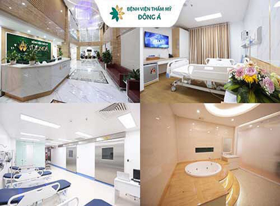 Bệnh viện Thẩm mỹ Đông Á sang trọng – an toàn – uy tín