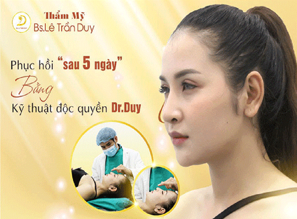 Khách hàng khi nâng mũi cấu trúc tại Dr. DUY