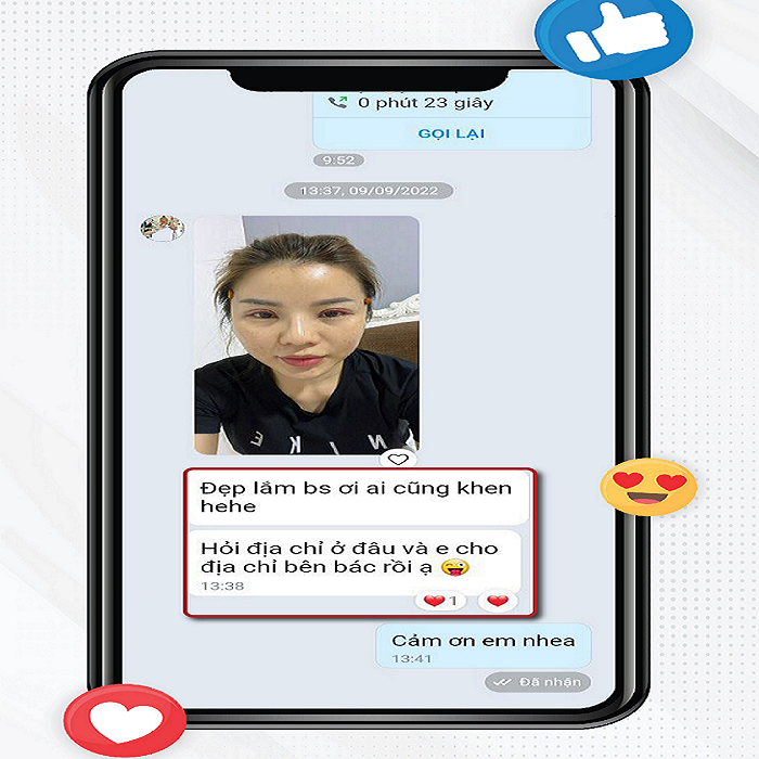 Khách hàng từng nâng mũi tại phòng khám đều đánh giá cao tay nghề của Bác sĩ Liêm